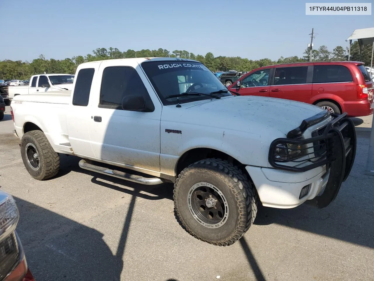 2004 Ford Ranger Super Cab VIN: 1FTYR44U04PB11318 Lot: 74885374