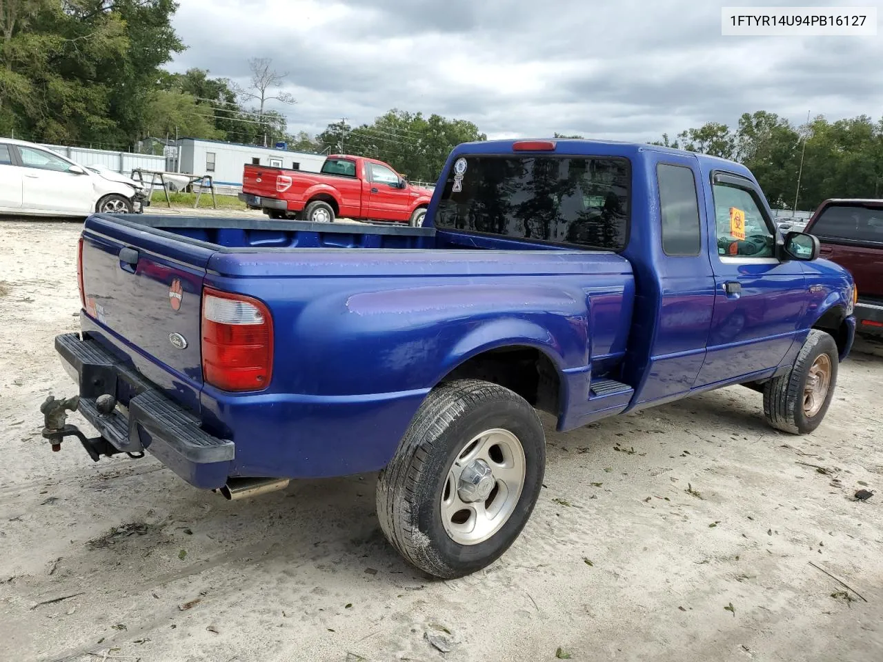 2004 Ford Ranger Super Cab VIN: 1FTYR14U94PB16127 Lot: 75081414