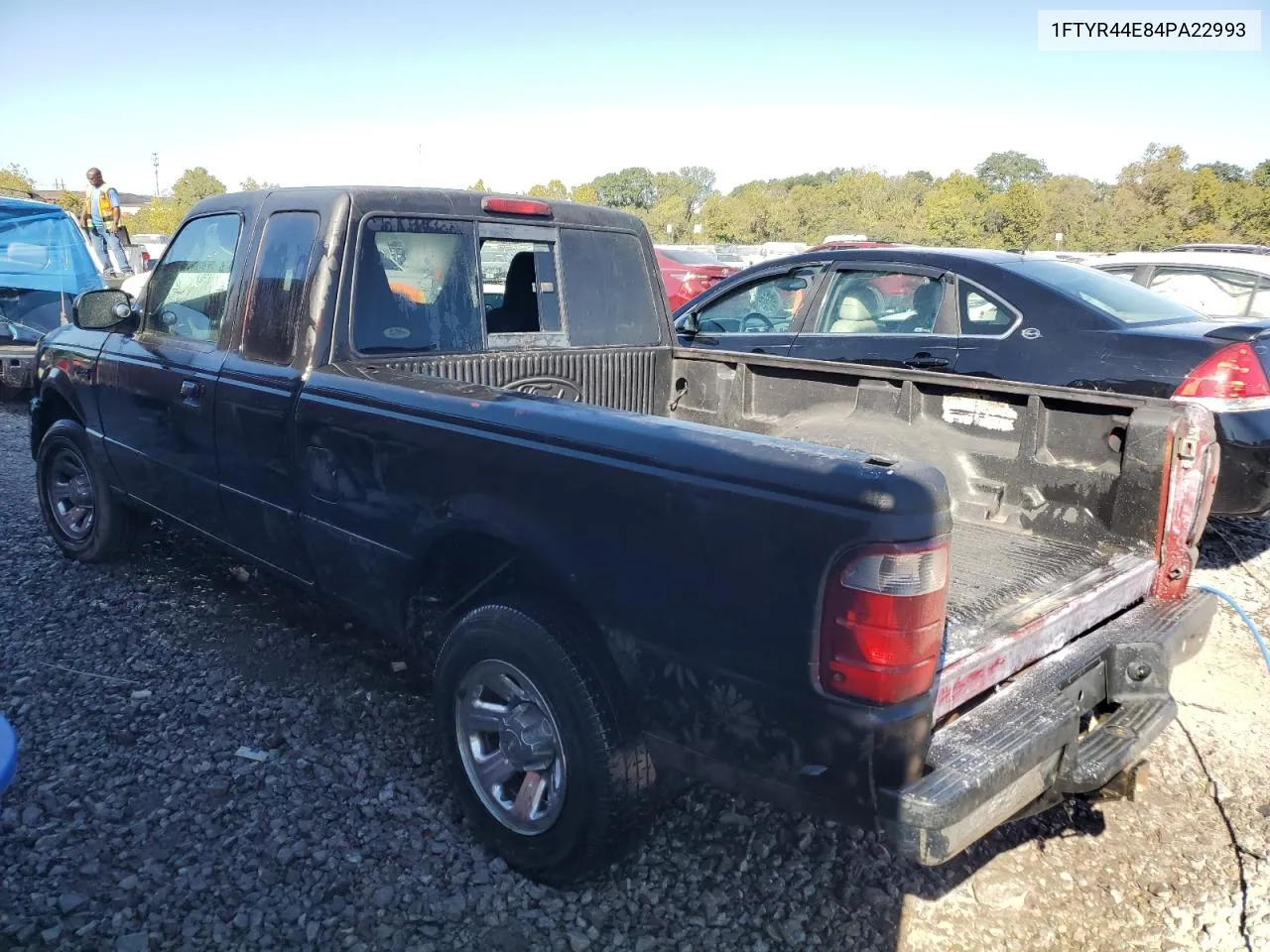 2004 Ford Ranger Super Cab VIN: 1FTYR44E84PA22993 Lot: 75169744