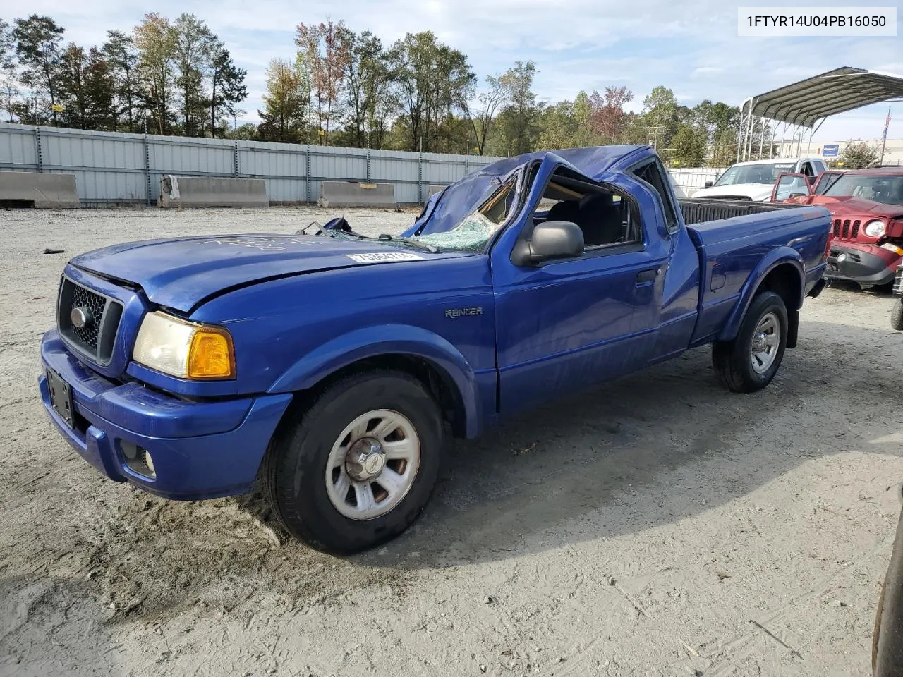 2004 Ford Ranger Super Cab VIN: 1FTYR14U04PB16050 Lot: 75364714