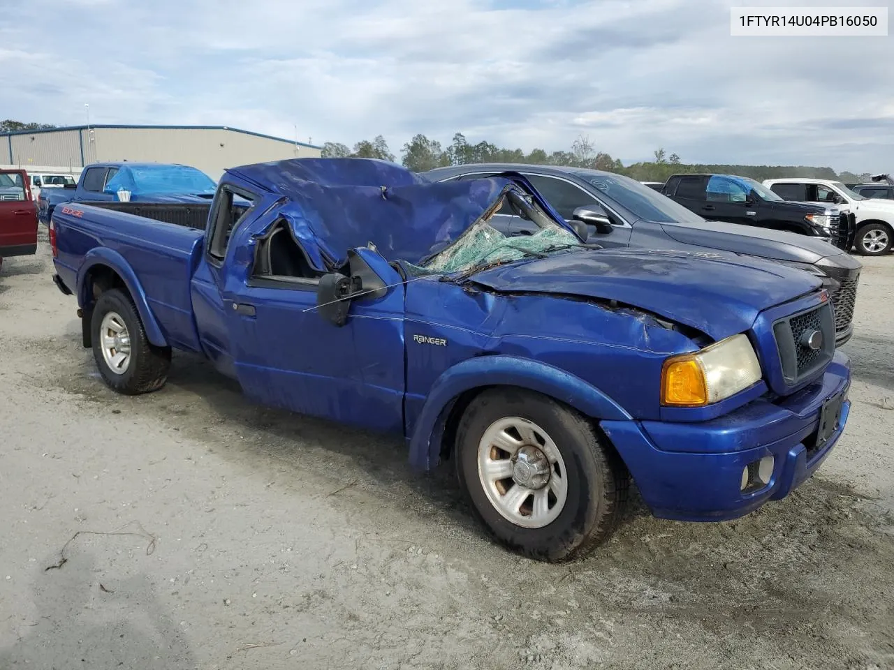 2004 Ford Ranger Super Cab VIN: 1FTYR14U04PB16050 Lot: 75364714