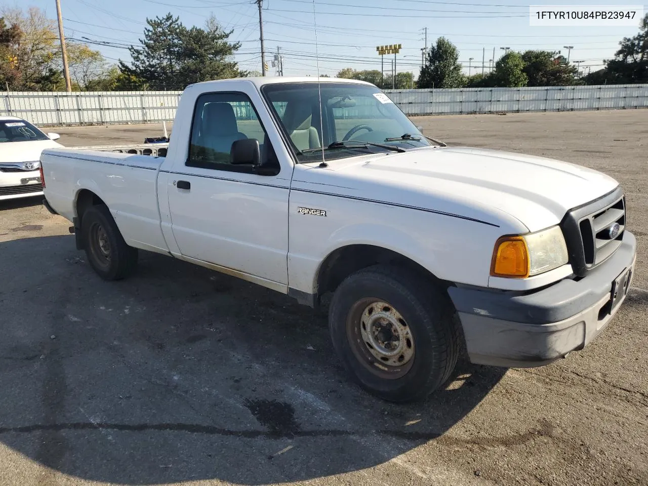 2004 Ford Ranger VIN: 1FTYR10U84PB23947 Lot: 75933144