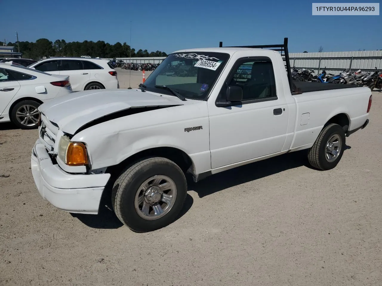 2004 Ford Ranger VIN: 1FTYR10U44PA96293 Lot: 76069554