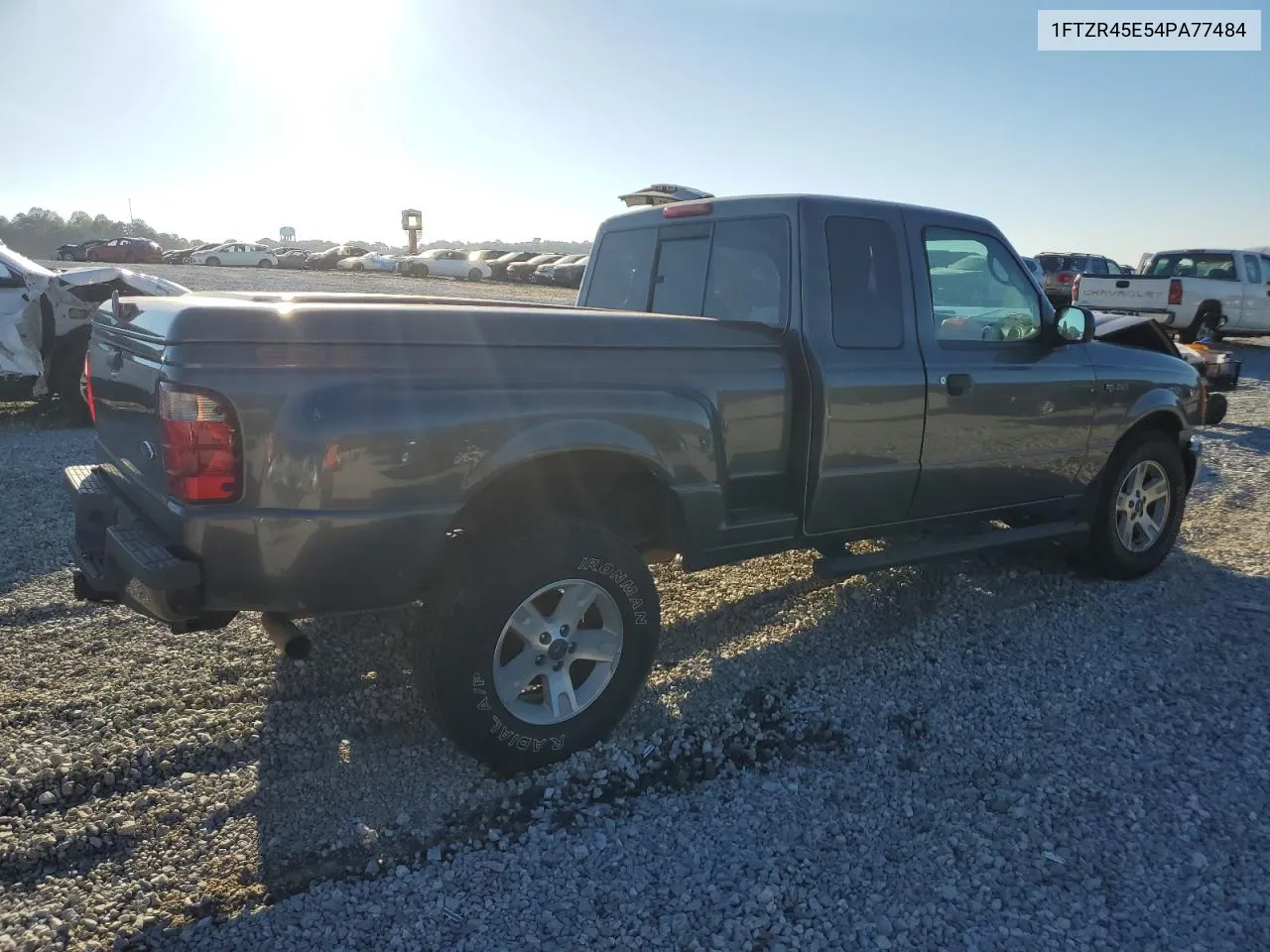 2004 Ford Ranger Super Cab VIN: 1FTZR45E54PA77484 Lot: 76881194