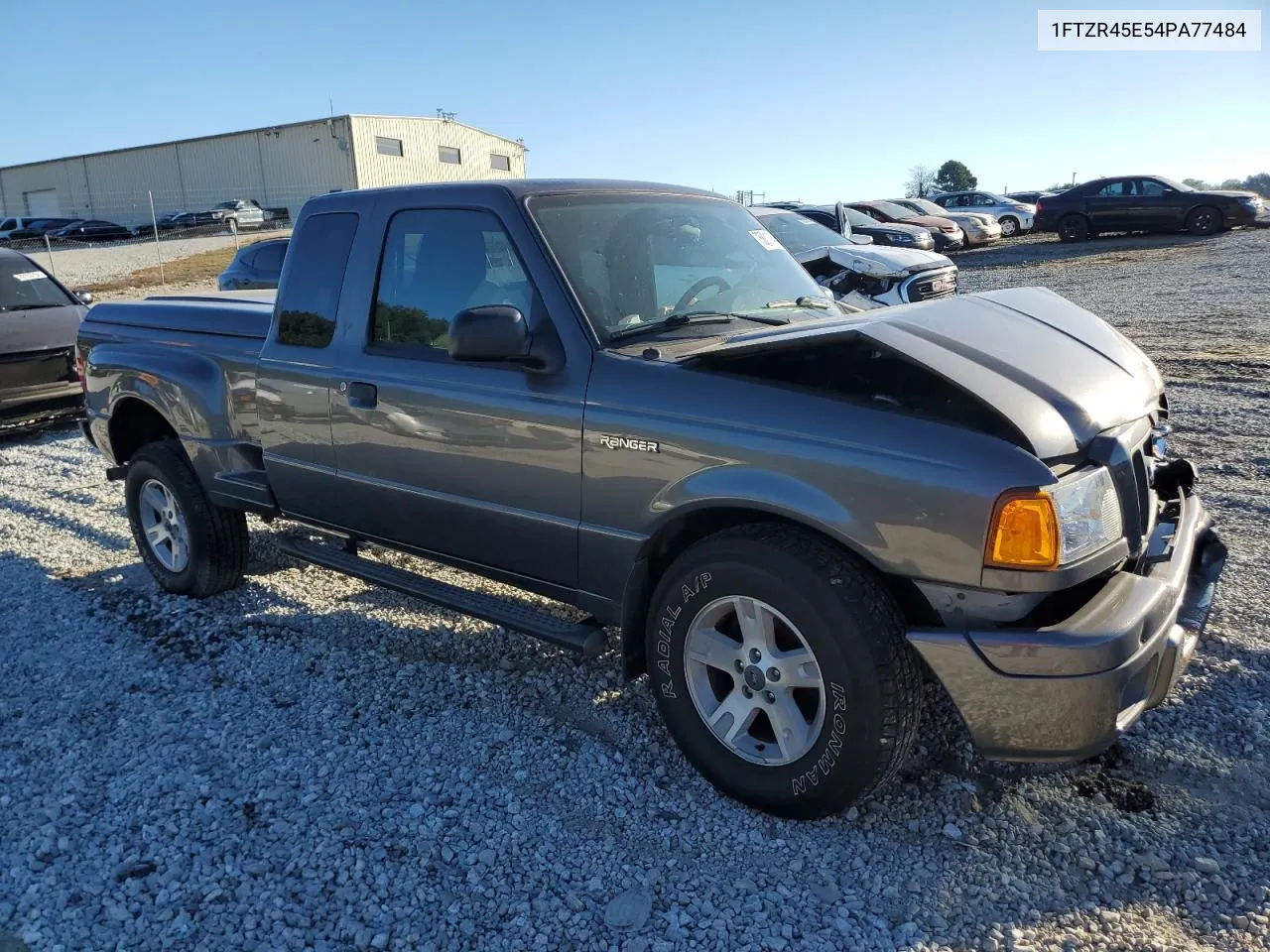 2004 Ford Ranger Super Cab VIN: 1FTZR45E54PA77484 Lot: 76881194