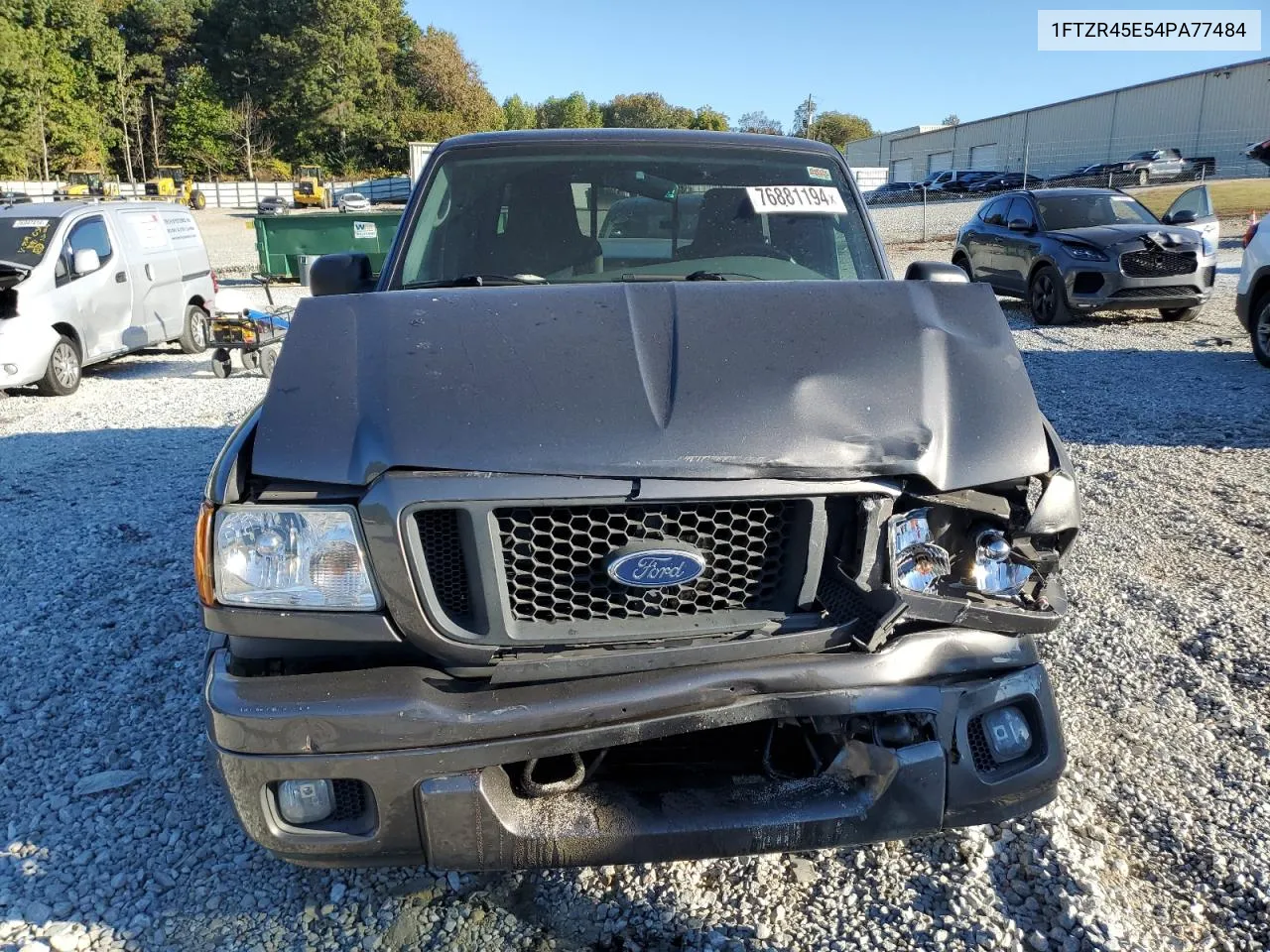 2004 Ford Ranger Super Cab VIN: 1FTZR45E54PA77484 Lot: 76881194