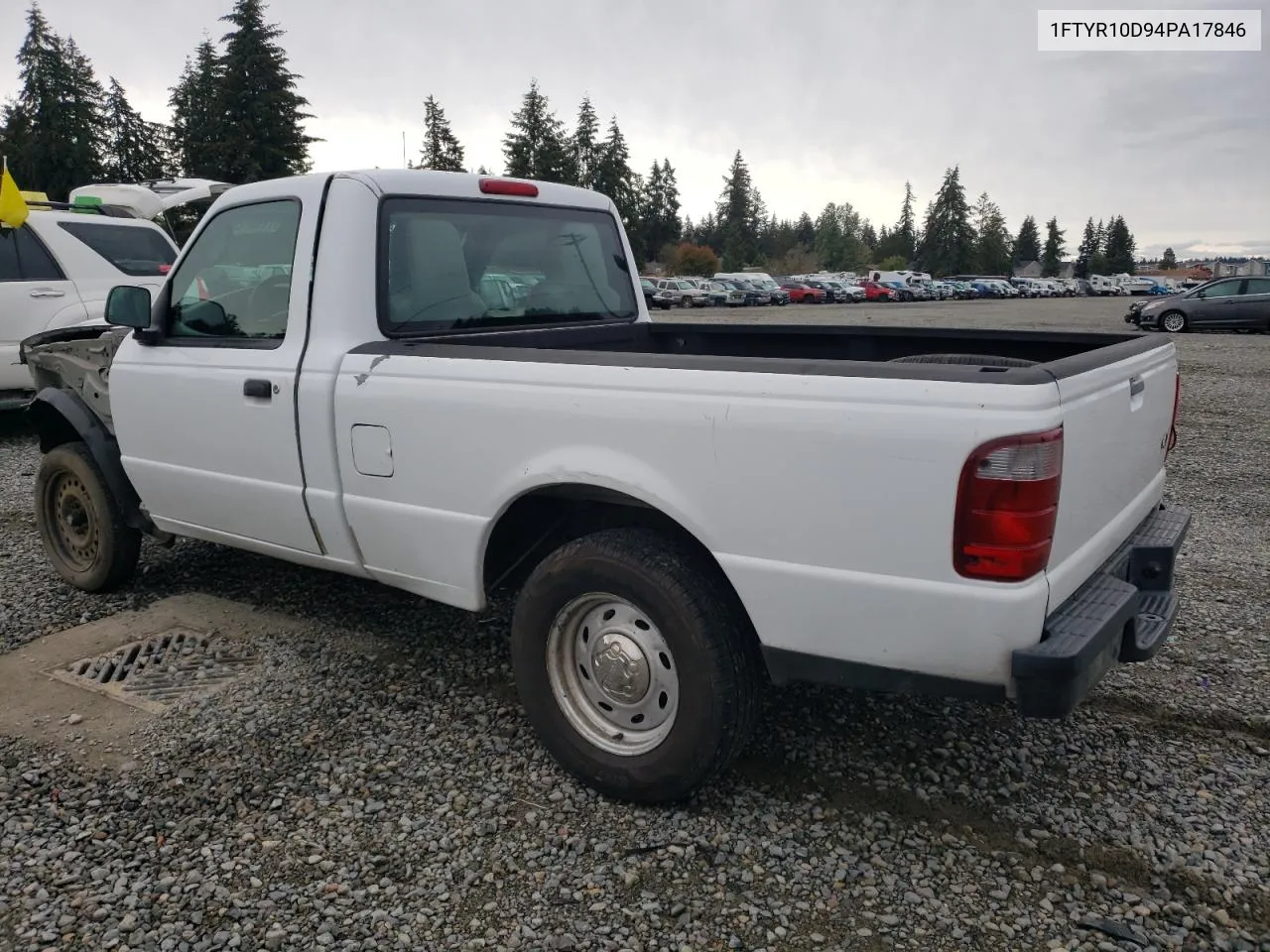 2004 Ford Ranger VIN: 1FTYR10D94PA17846 Lot: 77037264