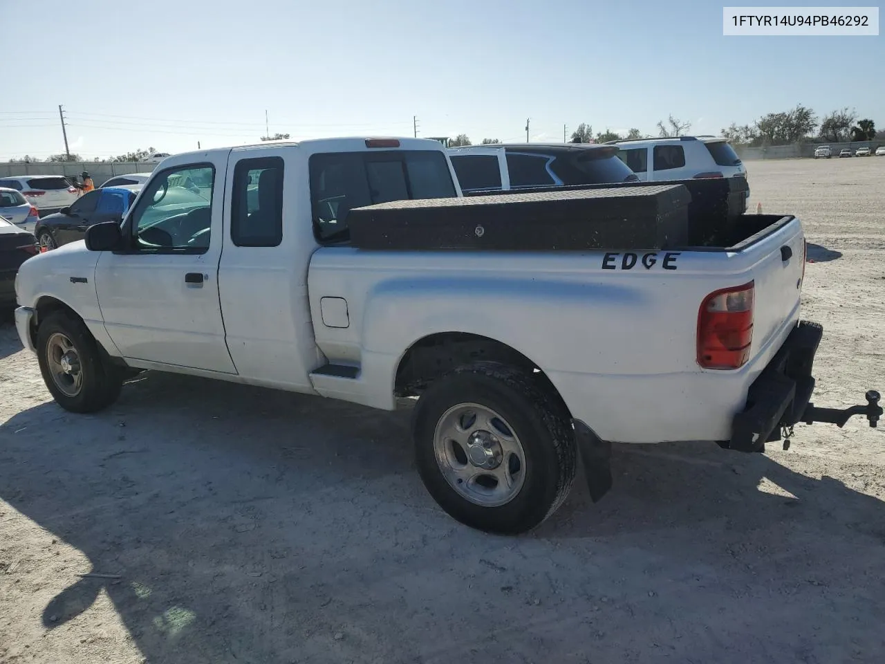 2004 Ford Ranger Super Cab VIN: 1FTYR14U94PB46292 Lot: 77250674