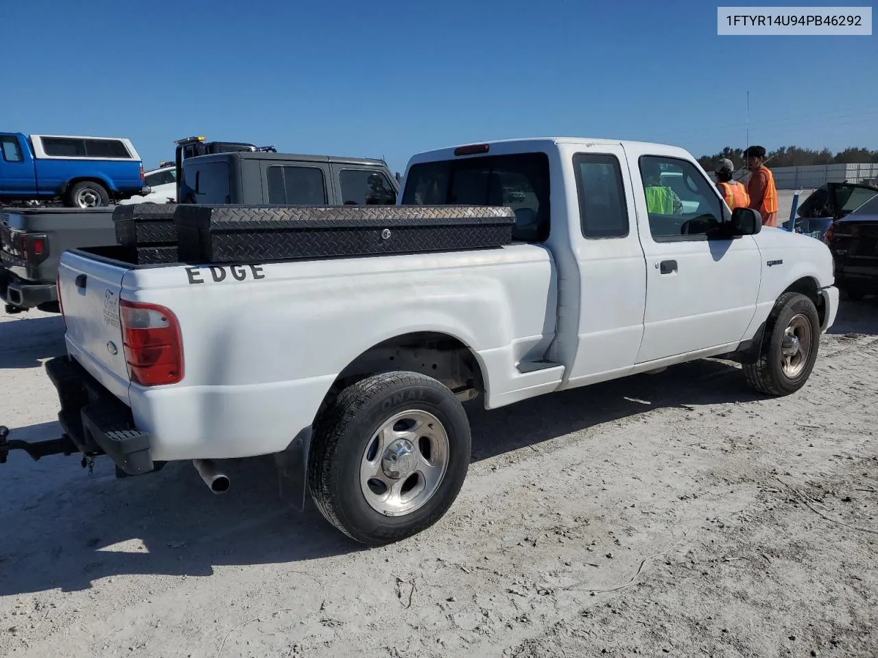 2004 Ford Ranger Super Cab VIN: 1FTYR14U94PB46292 Lot: 77250674