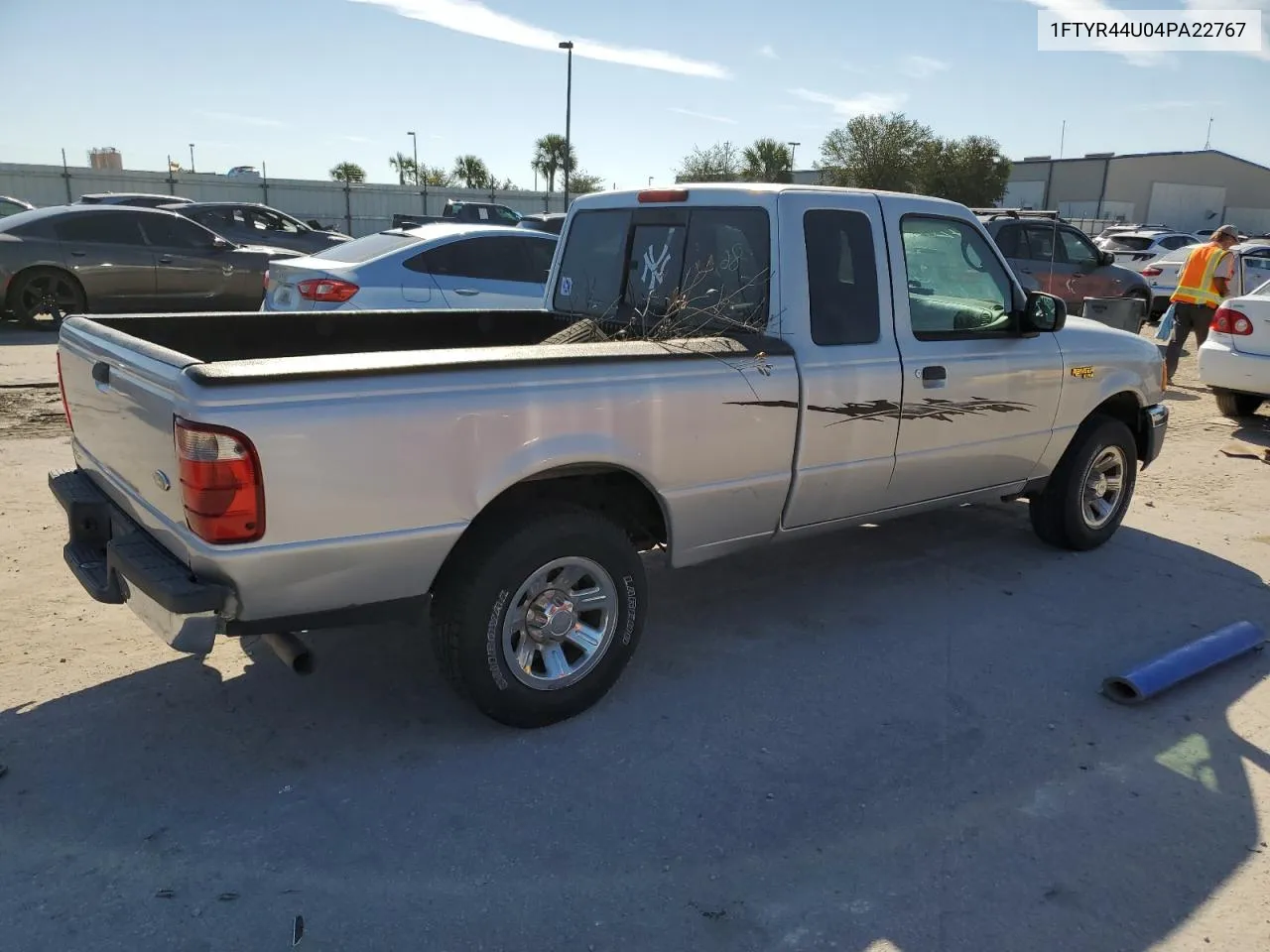 2004 Ford Ranger Super Cab VIN: 1FTYR44U04PA22767 Lot: 77268164