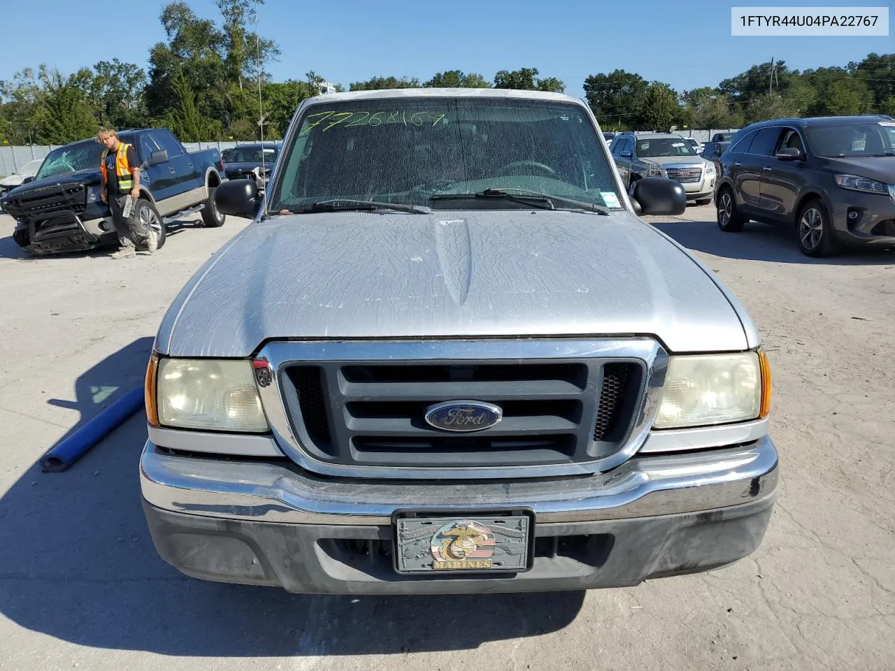 2004 Ford Ranger Super Cab VIN: 1FTYR44U04PA22767 Lot: 77268164