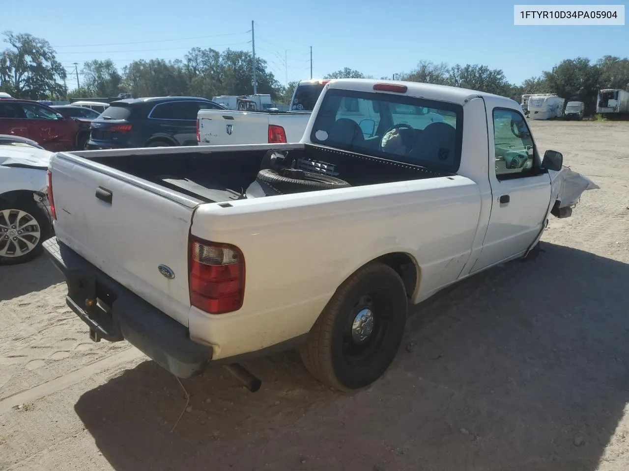 2004 Ford Ranger VIN: 1FTYR10D34PA05904 Lot: 77532304