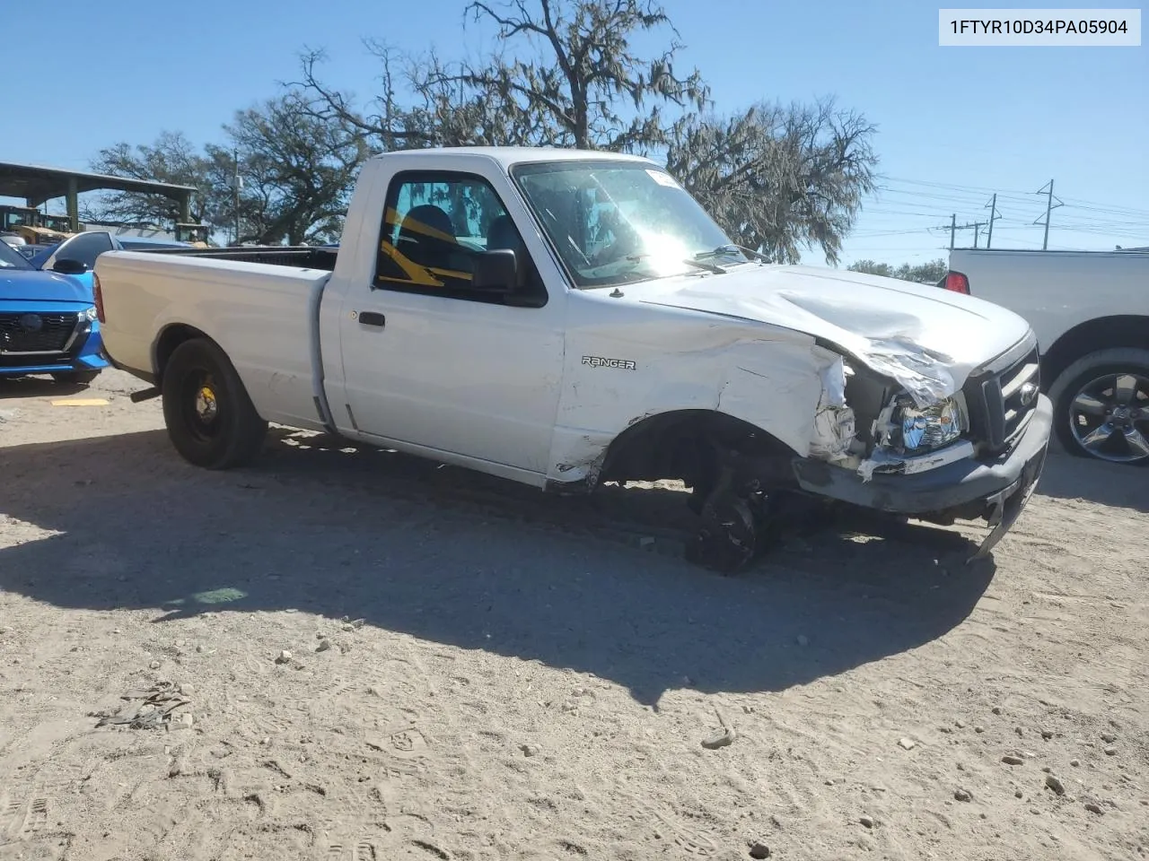 2004 Ford Ranger VIN: 1FTYR10D34PA05904 Lot: 77532304