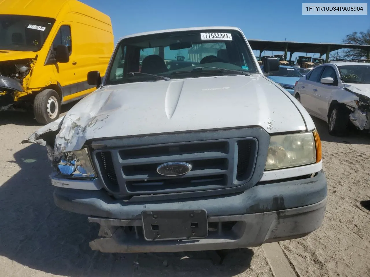 2004 Ford Ranger VIN: 1FTYR10D34PA05904 Lot: 77532304