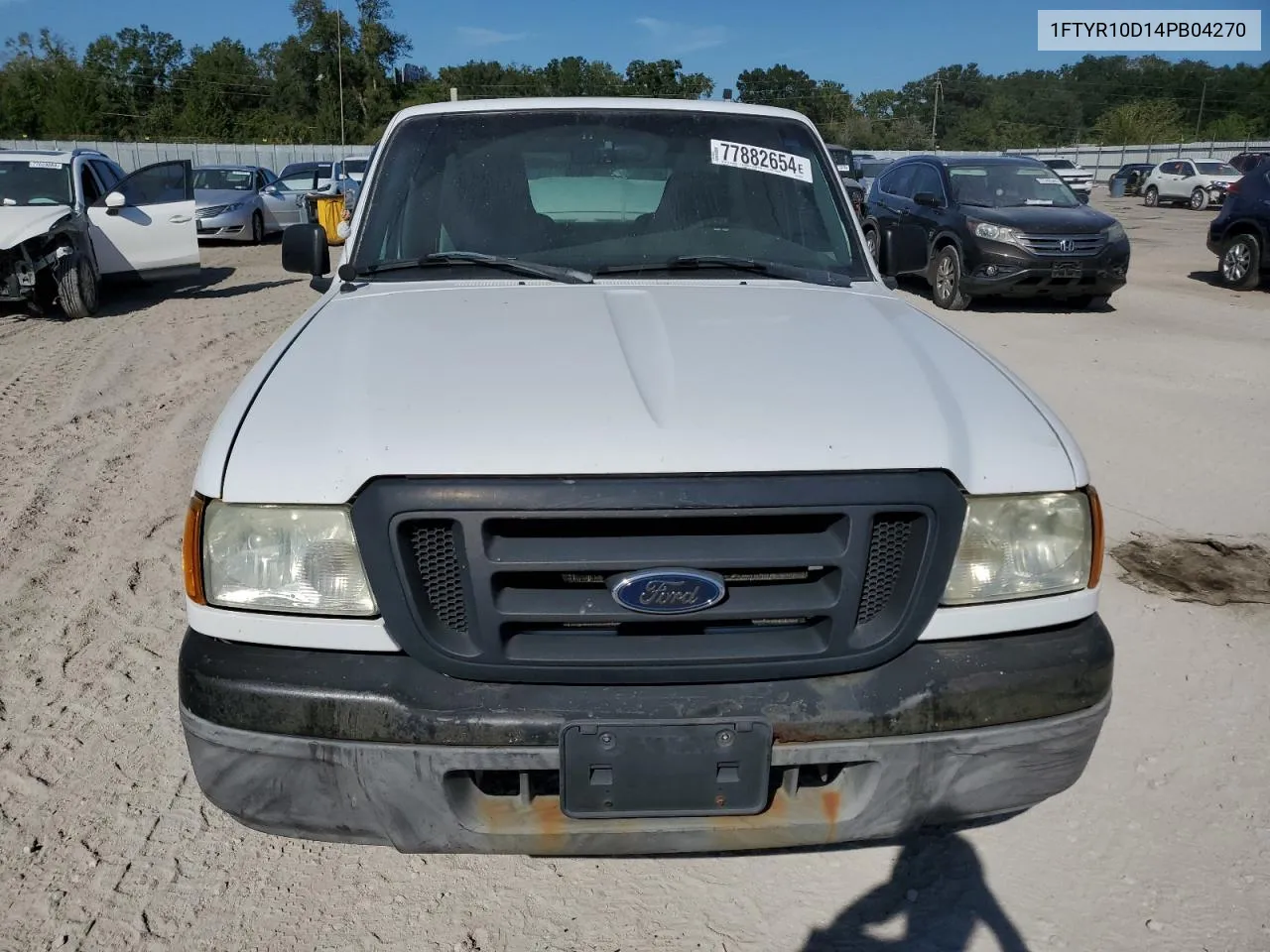 2004 Ford Ranger VIN: 1FTYR10D14PB04270 Lot: 77882654