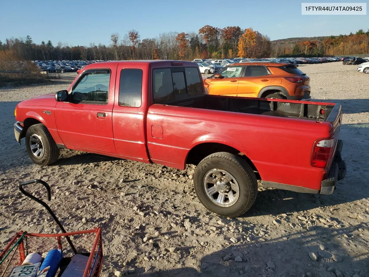 2004 Ford Ranger Super Cab VIN: 1FTYR44U74TA09425 Lot: 77899454