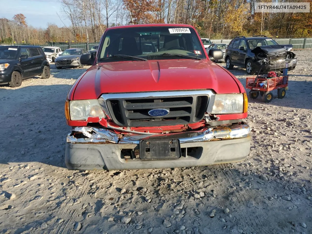 2004 Ford Ranger Super Cab VIN: 1FTYR44U74TA09425 Lot: 77899454