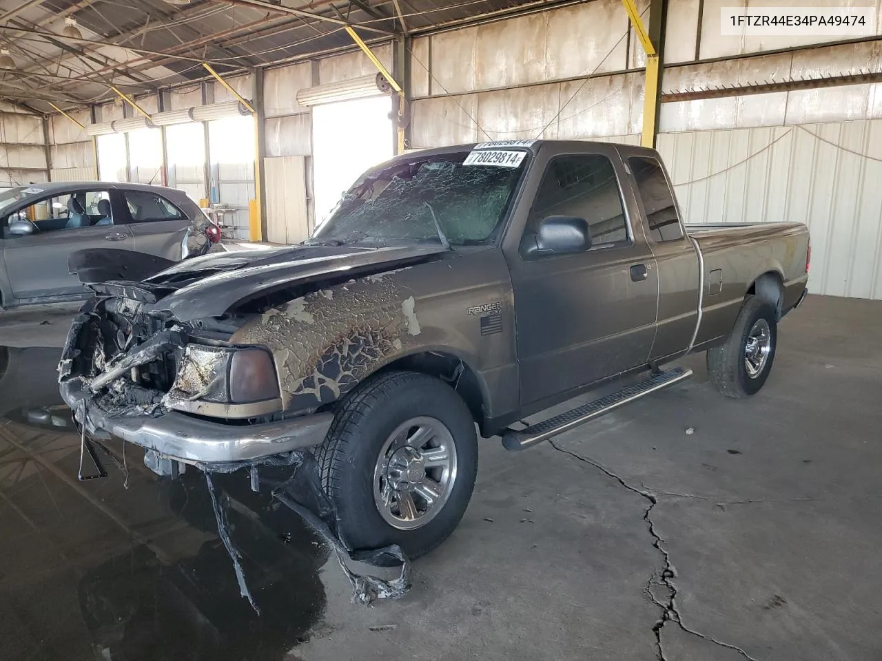 2004 Ford Ranger Super Cab VIN: 1FTZR44E34PA49474 Lot: 78029814