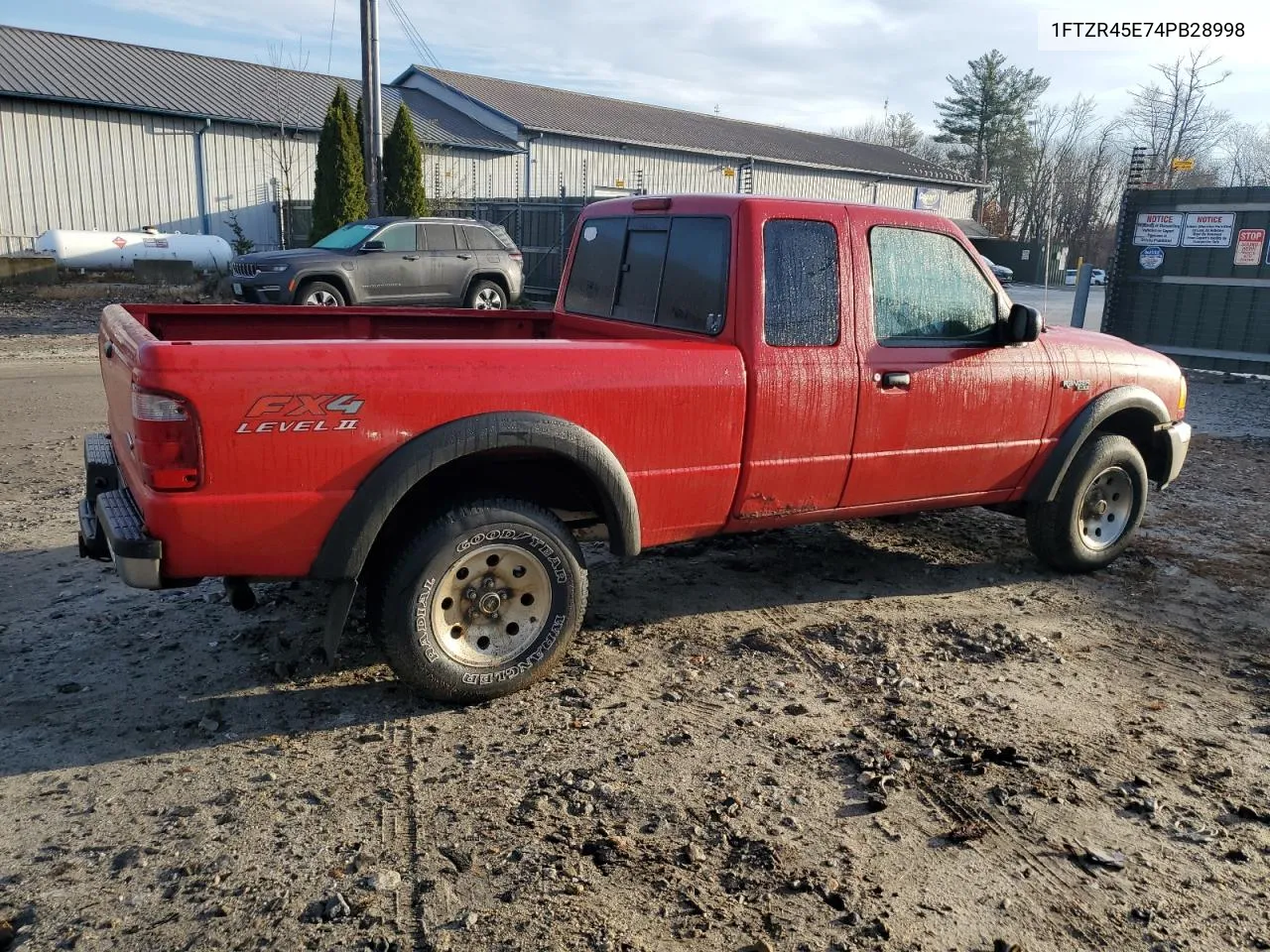 2004 Ford Ranger Super Cab VIN: 1FTZR45E74PB28998 Lot: 78658714