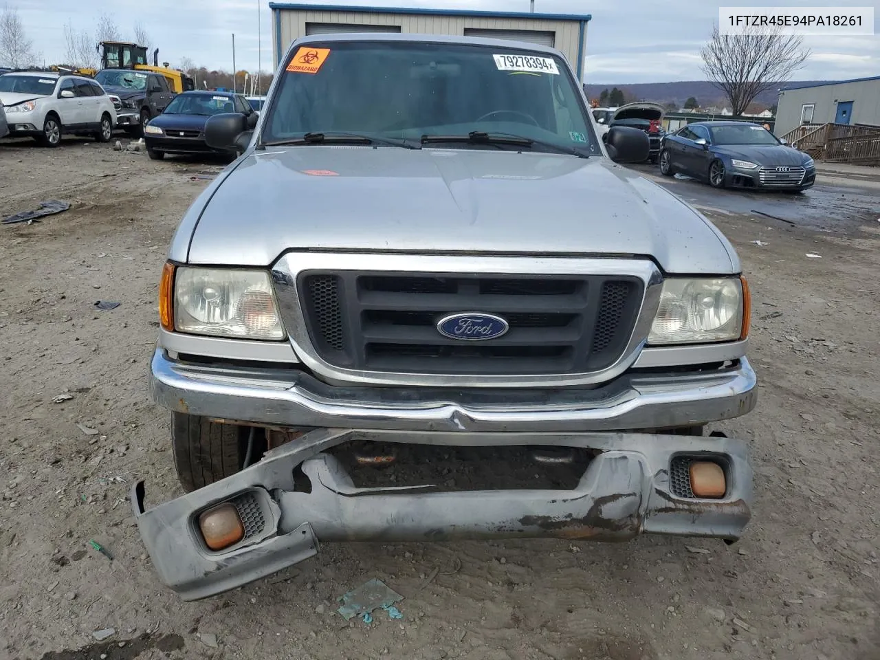 2004 Ford Ranger Super Cab VIN: 1FTZR45E94PA18261 Lot: 79278394