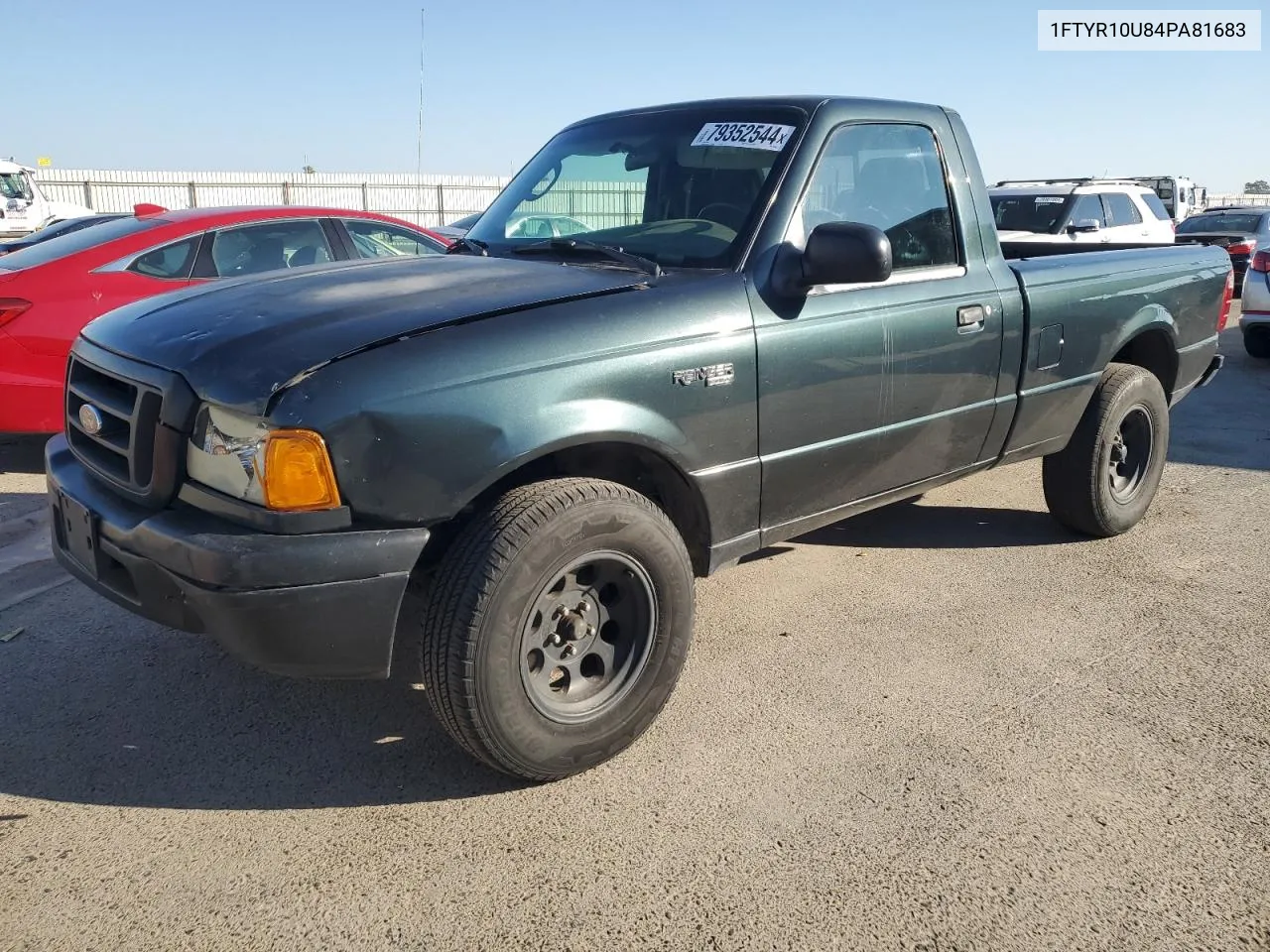 2004 Ford Ranger VIN: 1FTYR10U84PA81683 Lot: 79352544