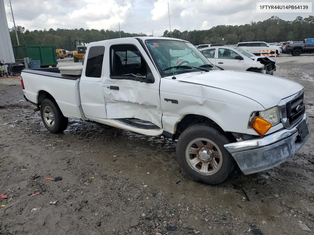 2004 Ford Ranger Super Cab VIN: 1FTYR44U14PB64139 Lot: 80036134