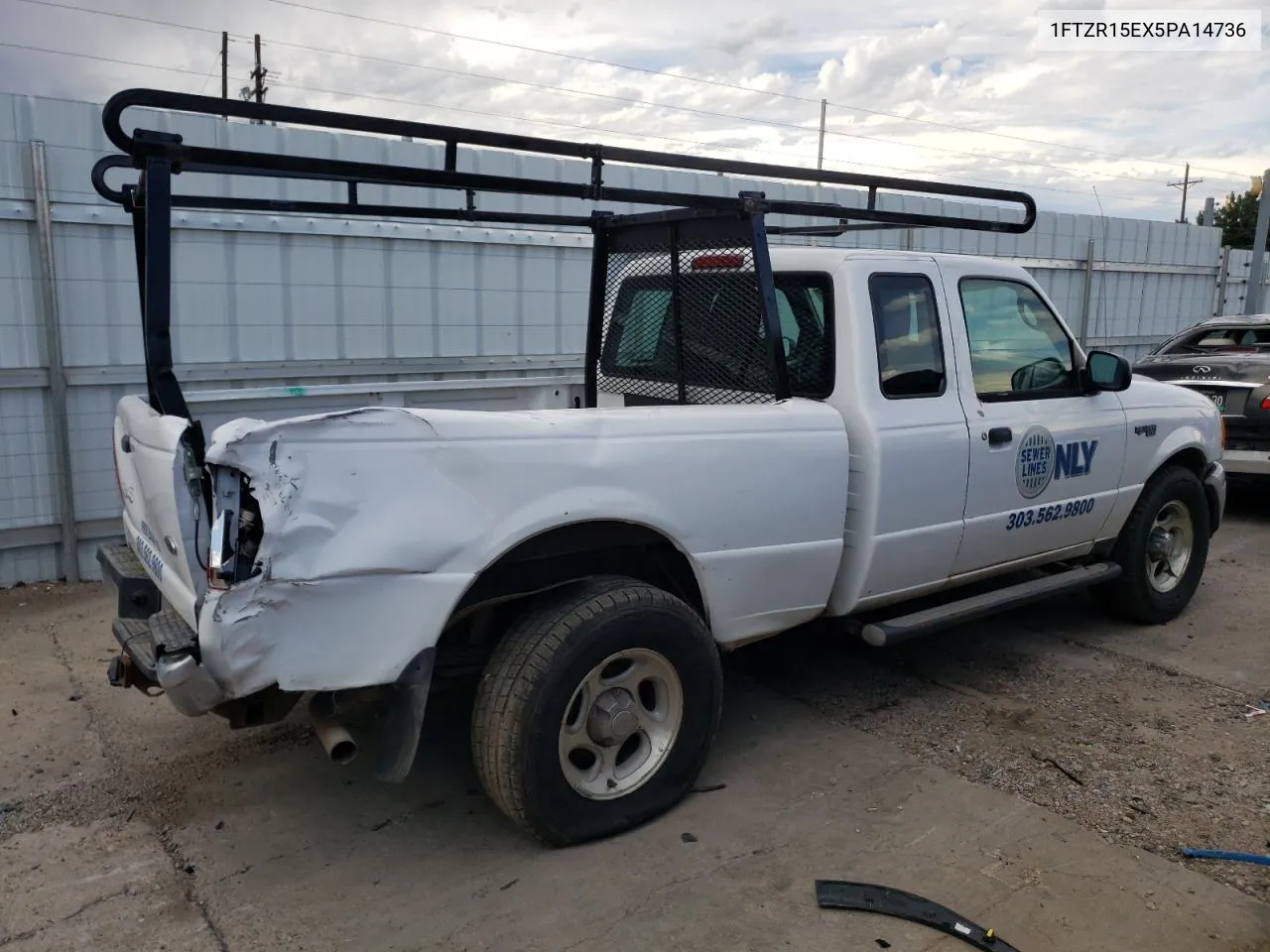 2005 Ford Ranger Super Cab VIN: 1FTZR15EX5PA14736 Lot: 67344594