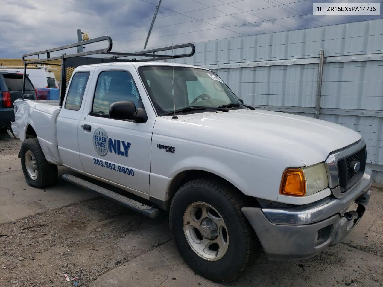 2005 Ford Ranger Super Cab VIN: 1FTZR15EX5PA14736 Lot: 67344594