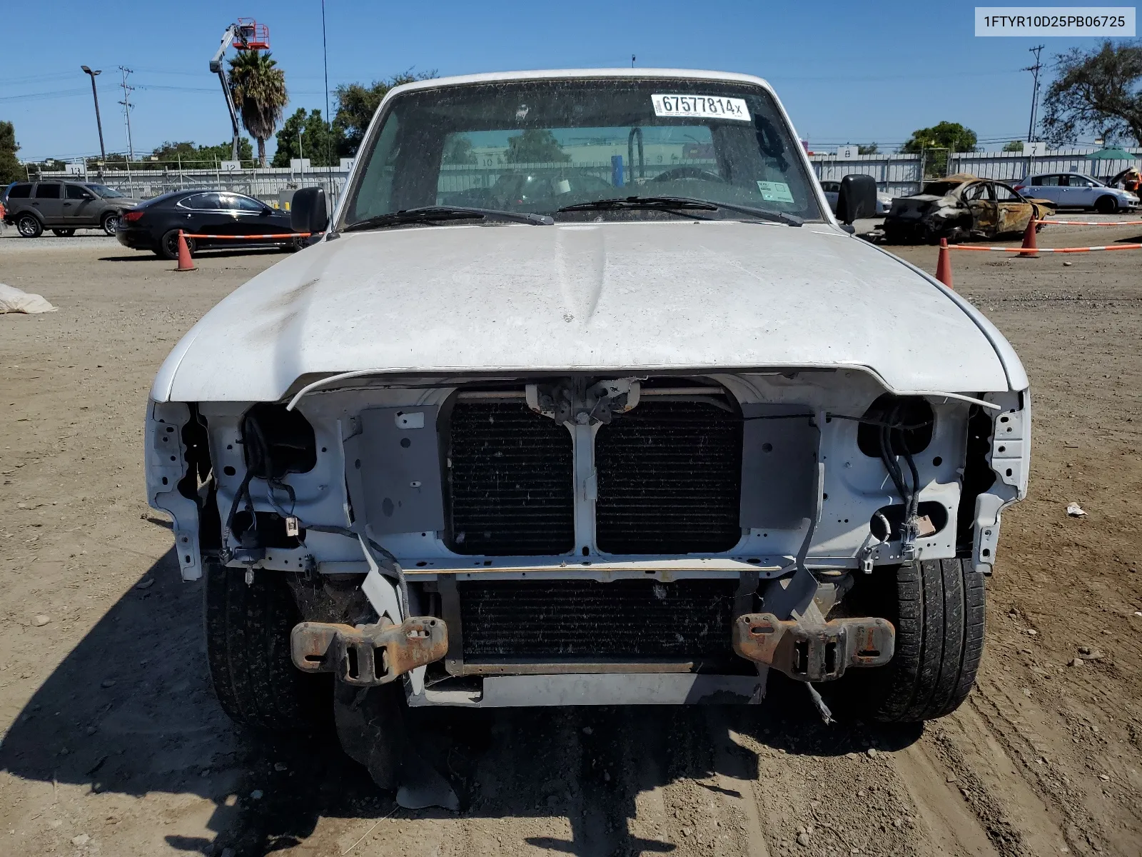 2005 Ford Ranger VIN: 1FTYR10D25PB06725 Lot: 67577814