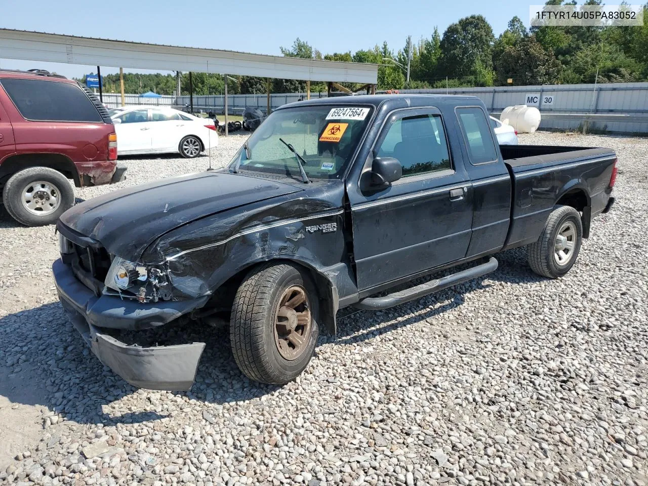 2005 Ford Ranger Super Cab VIN: 1FTYR14U05PA83052 Lot: 69247564