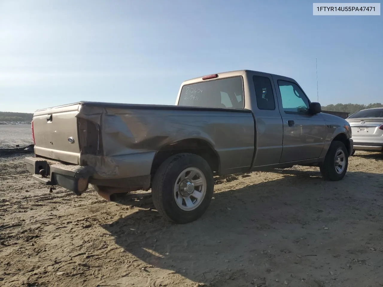 2005 Ford Ranger Super Cab VIN: 1FTYR14U55PA47471 Lot: 69674574