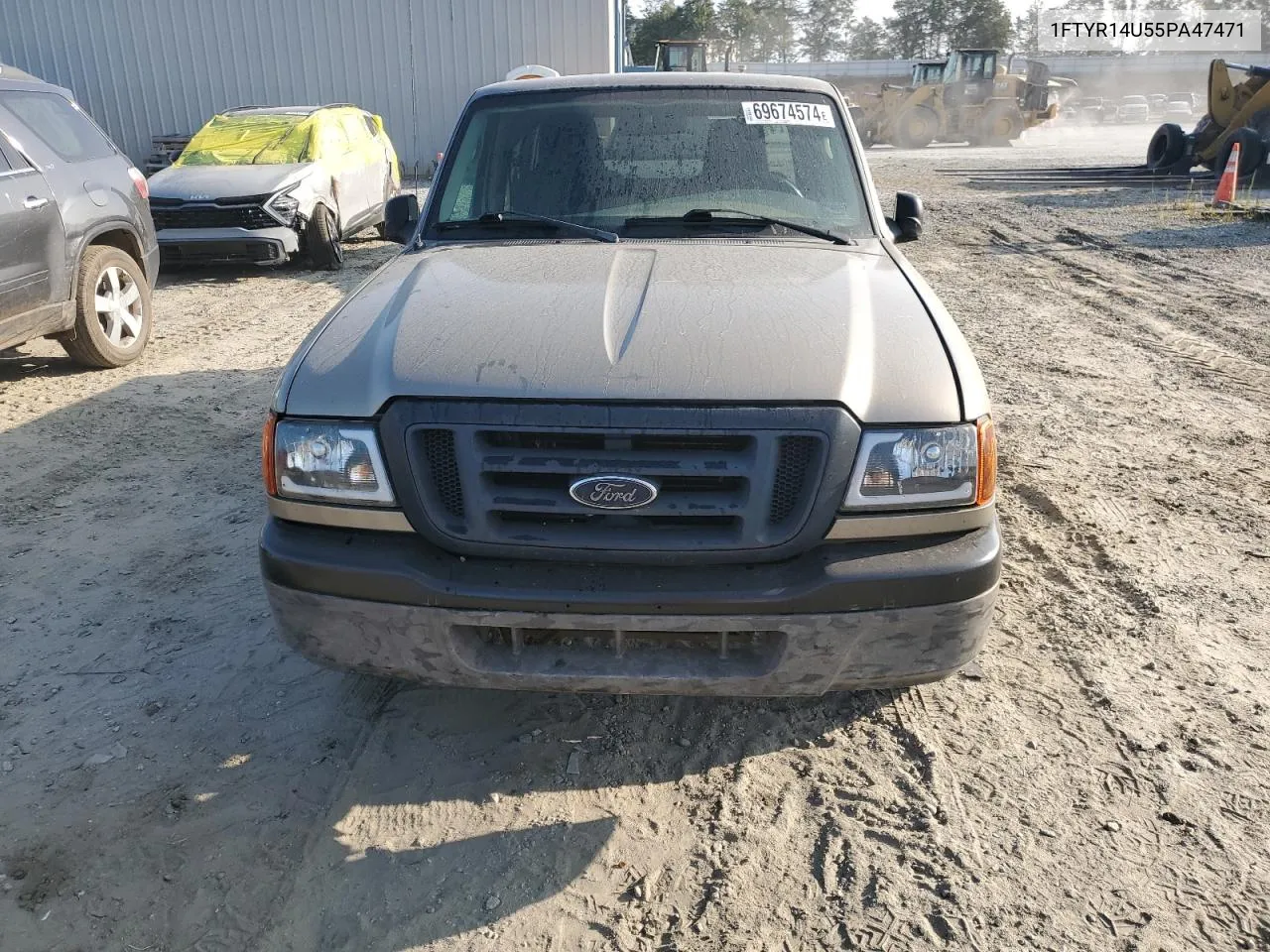 2005 Ford Ranger Super Cab VIN: 1FTYR14U55PA47471 Lot: 69674574