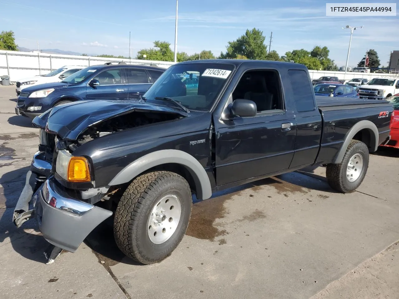 2005 Ford Ranger Super Cab VIN: 1FTZR45E45PA44994 Lot: 71242614