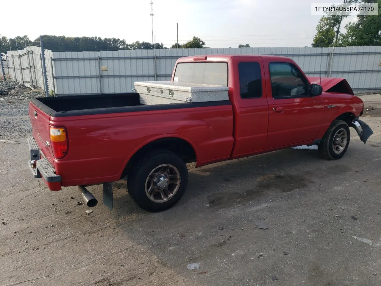 2005 Ford Ranger Super Cab VIN: 1FTYR14U55PA74170 Lot: 72686674