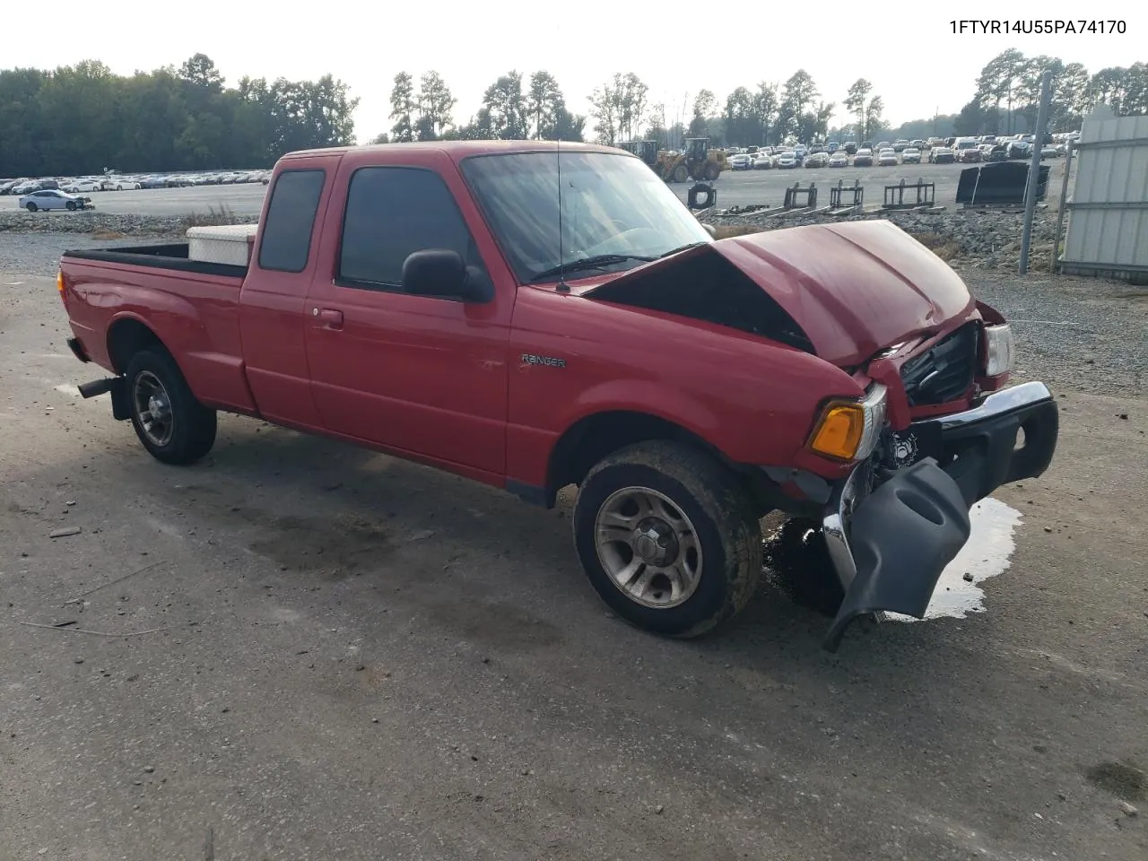 2005 Ford Ranger Super Cab VIN: 1FTYR14U55PA74170 Lot: 72686674