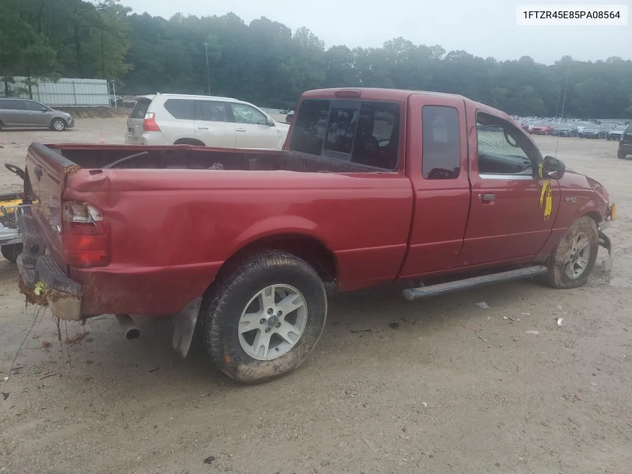 2005 Ford Ranger Super Cab VIN: 1FTZR45E85PA08564 Lot: 72894684