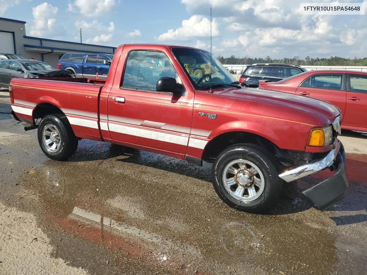 2005 Ford Ranger VIN: 1FTYR10U15PA54648 Lot: 72908874