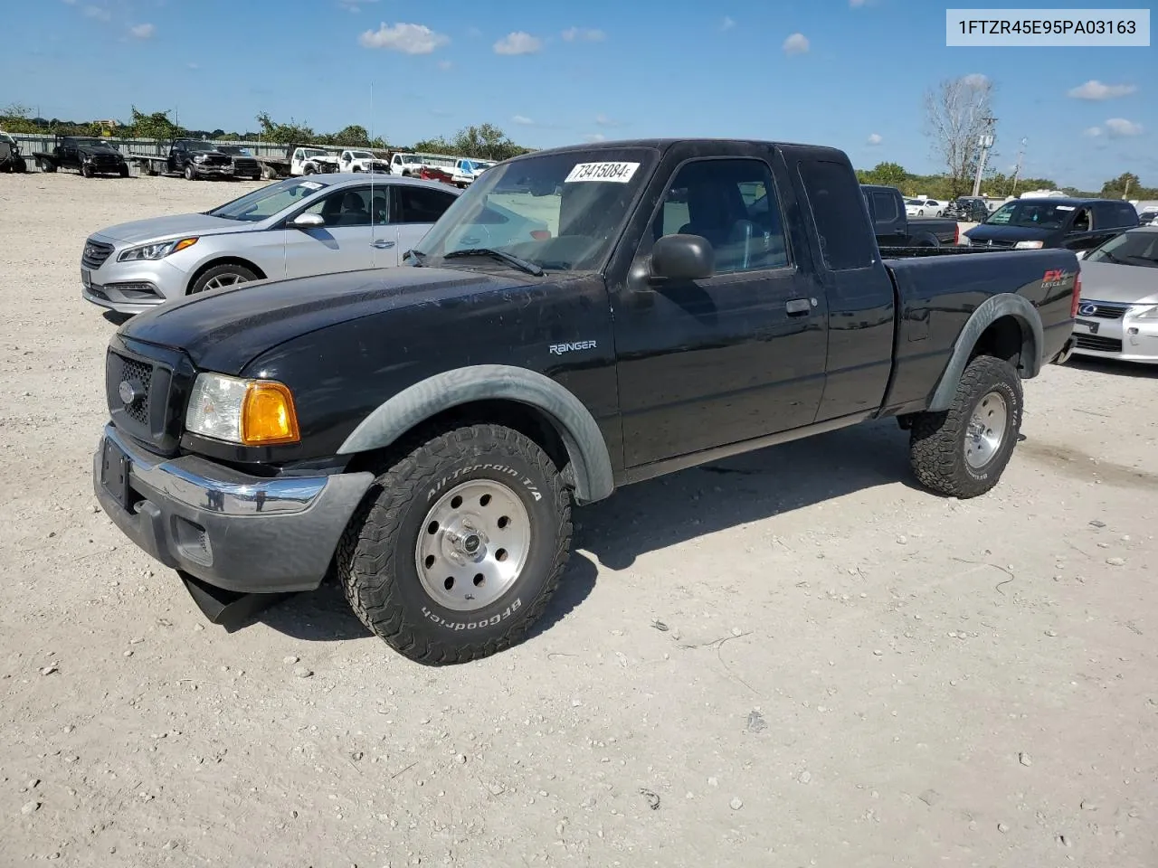 2005 Ford Ranger Super Cab VIN: 1FTZR45E95PA03163 Lot: 73415084