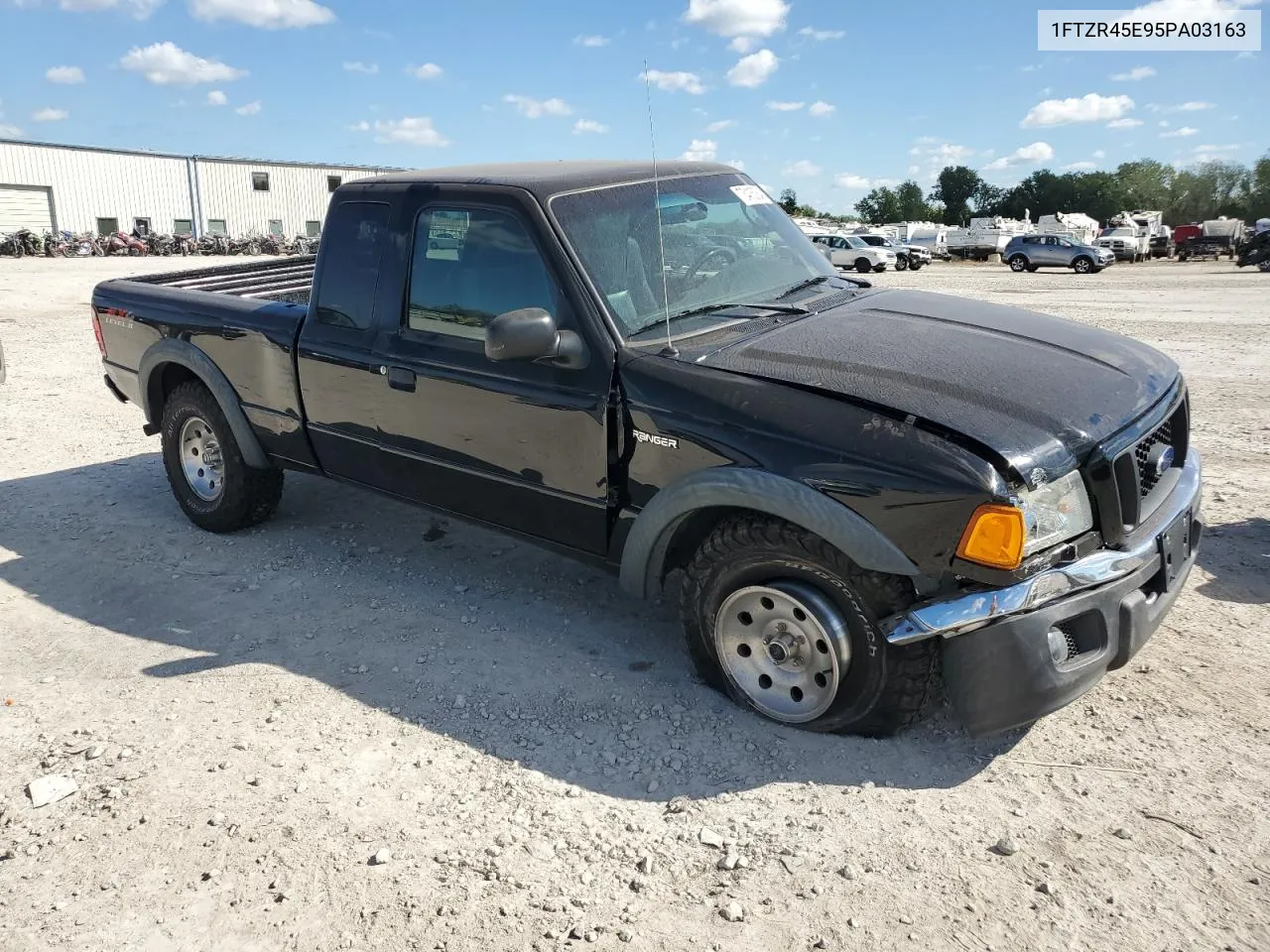 2005 Ford Ranger Super Cab VIN: 1FTZR45E95PA03163 Lot: 73415084