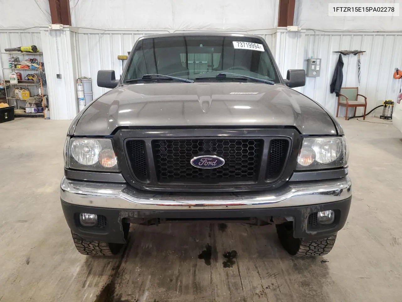 2005 Ford Ranger Super Cab VIN: 1FTZR15E15PA02278 Lot: 73719994