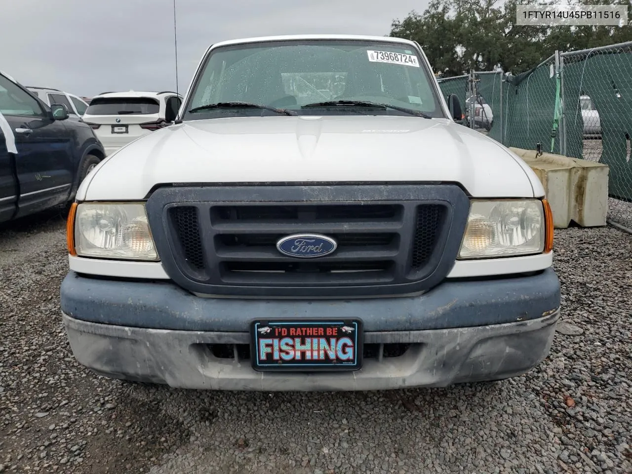 2005 Ford Ranger Super Cab VIN: 1FTYR14U45PB11516 Lot: 73968724