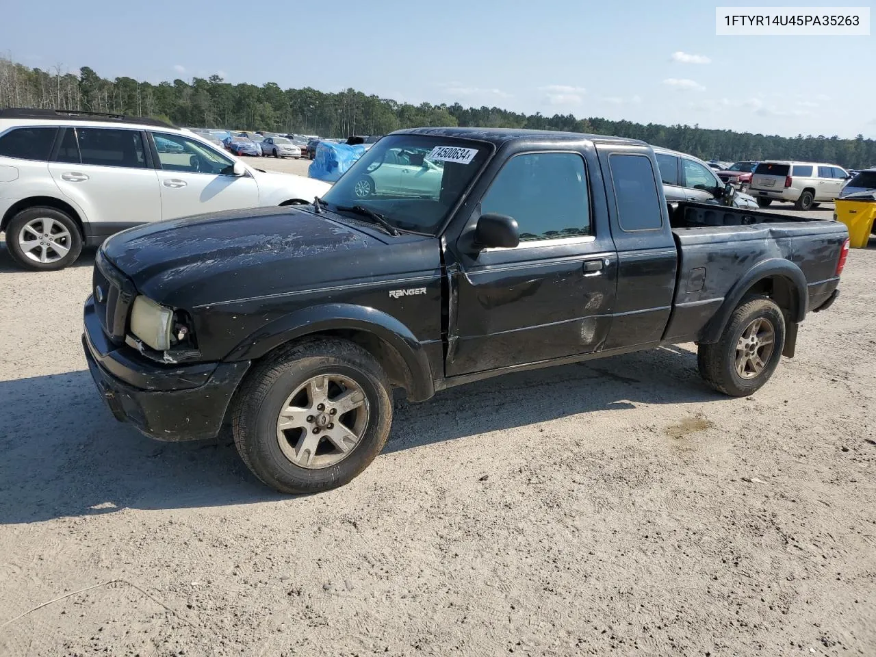 2005 Ford Ranger Super Cab VIN: 1FTYR14U45PA35263 Lot: 74500634