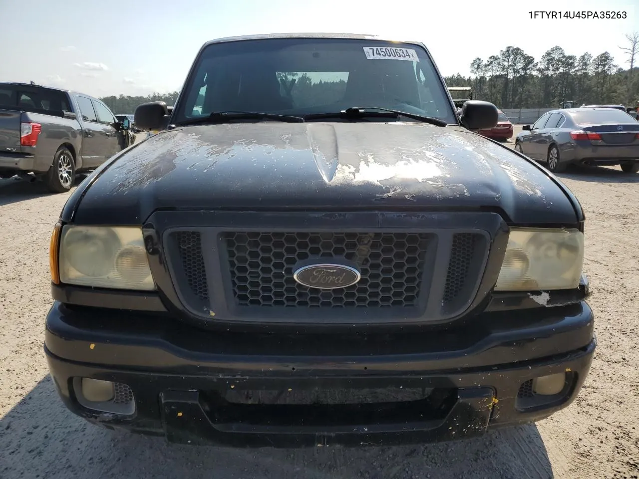 2005 Ford Ranger Super Cab VIN: 1FTYR14U45PA35263 Lot: 74500634