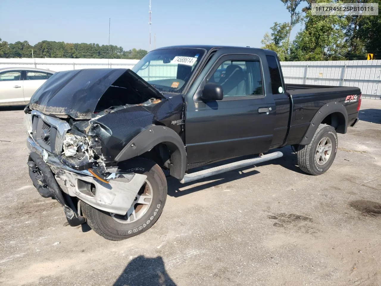 2005 Ford Ranger Super Cab VIN: 1FTZR45E25PB10118 Lot: 74588614