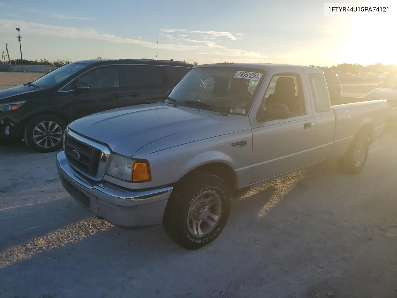 2005 Ford Ranger Super Cab VIN: 1FTYR44U15PA74121 Lot: 74953254