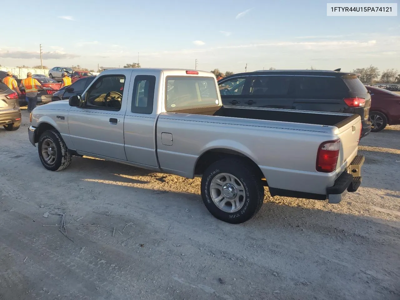 2005 Ford Ranger Super Cab VIN: 1FTYR44U15PA74121 Lot: 74953254