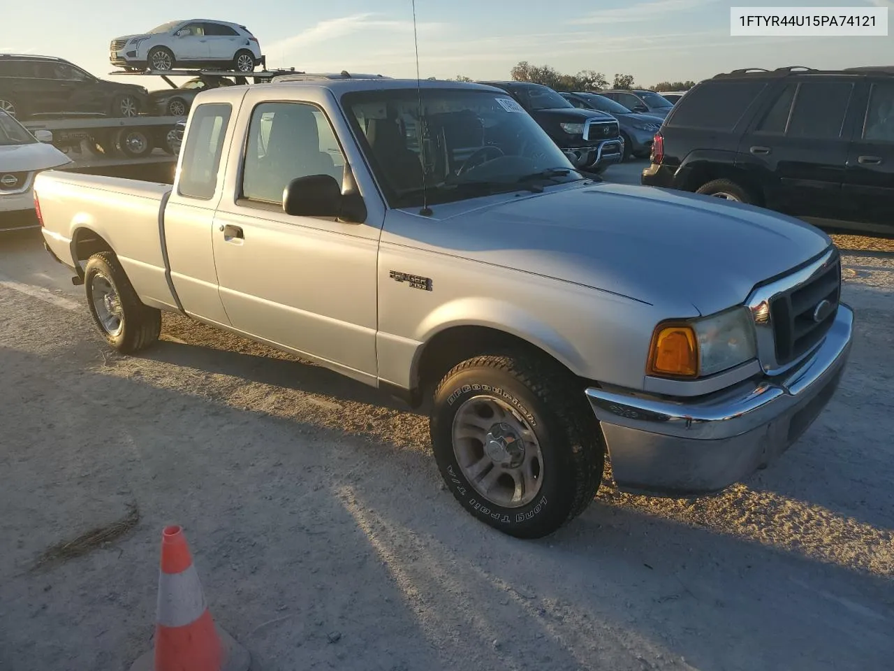 2005 Ford Ranger Super Cab VIN: 1FTYR44U15PA74121 Lot: 74953254