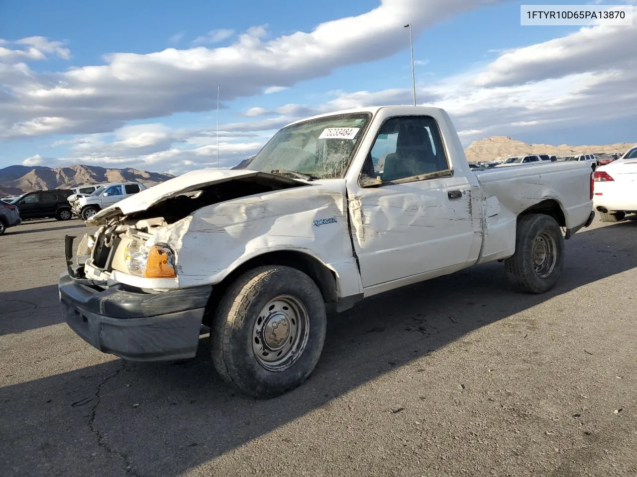 2005 Ford Ranger VIN: 1FTYR10D65PA13870 Lot: 75233484