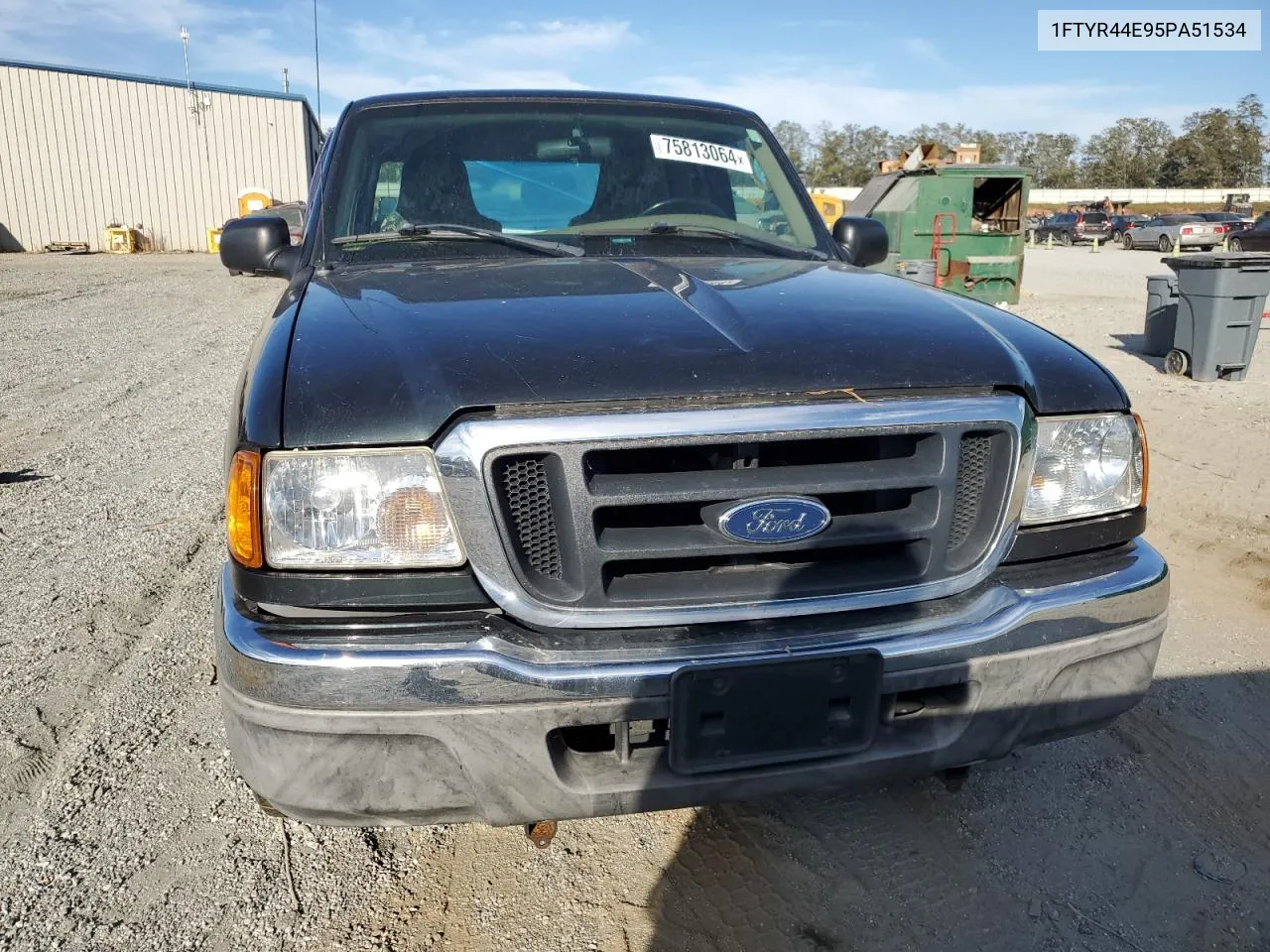 2005 Ford Ranger Super Cab VIN: 1FTYR44E95PA51534 Lot: 75813064