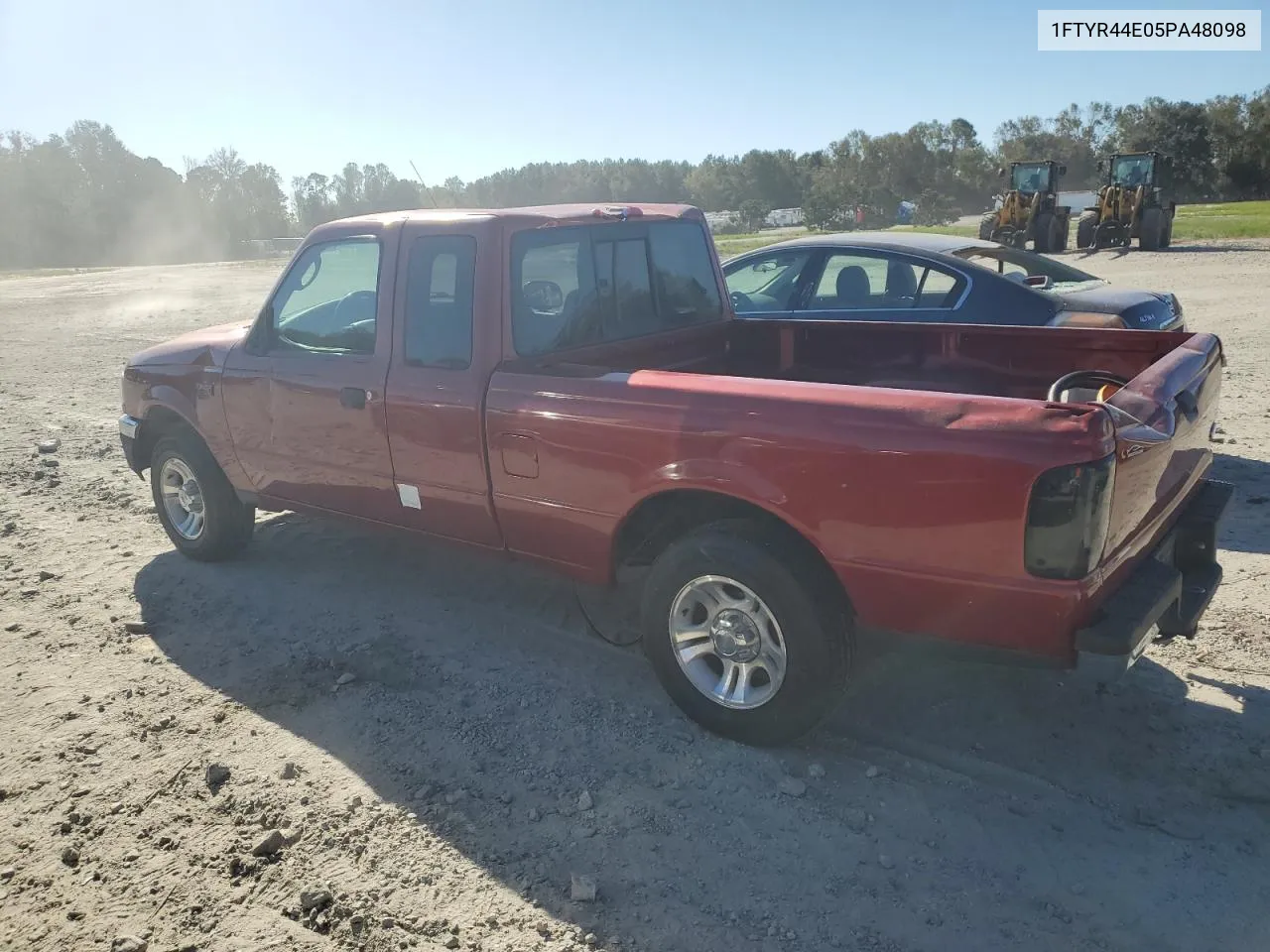 2005 Ford Ranger Super Cab VIN: 1FTYR44E05PA48098 Lot: 75993294